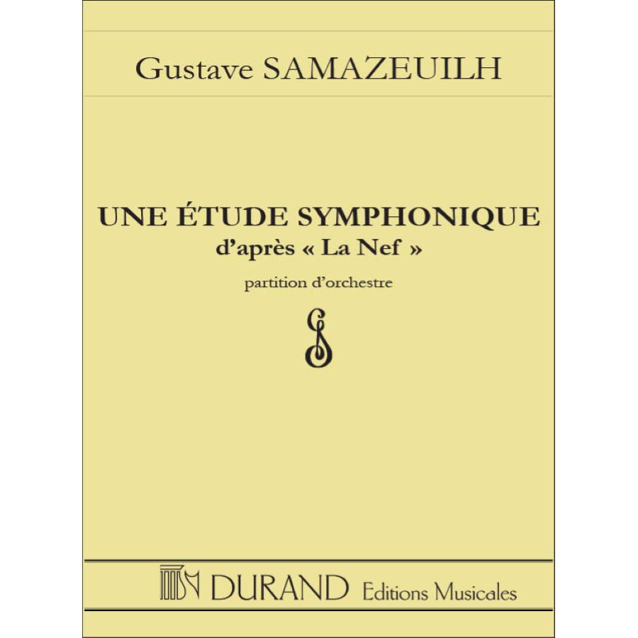 Gustave Samazeuilh Etude Symph. Poche