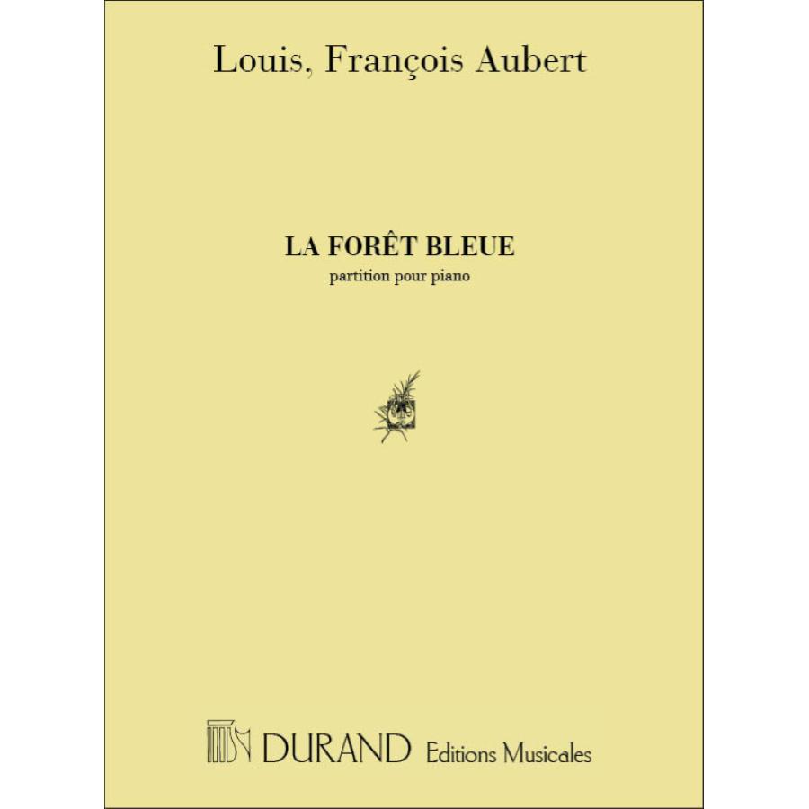 La Foret Bleue Piano Partitura