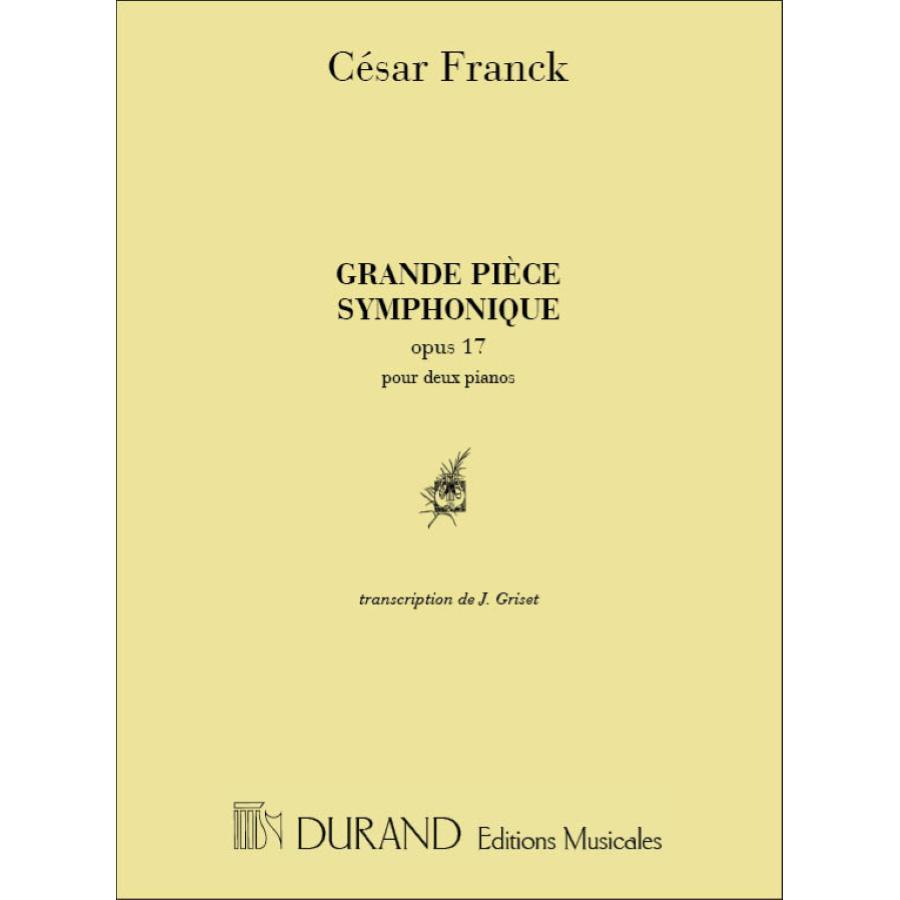 Grande Piece Symphonique 2 Pianos Partitura