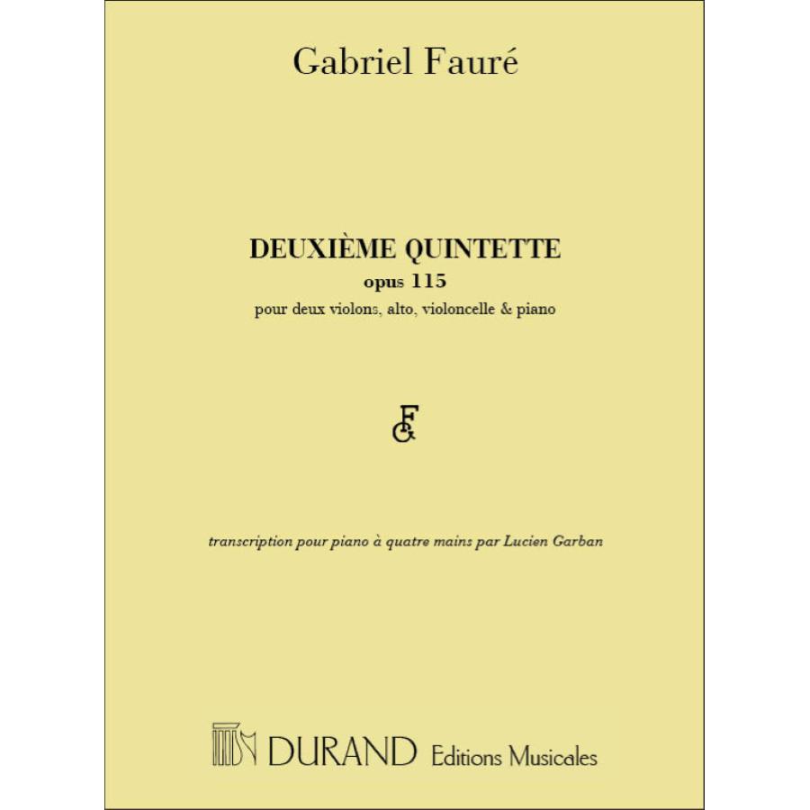 Gabriel Fauré Quintette 2 4 Mains (Garban)