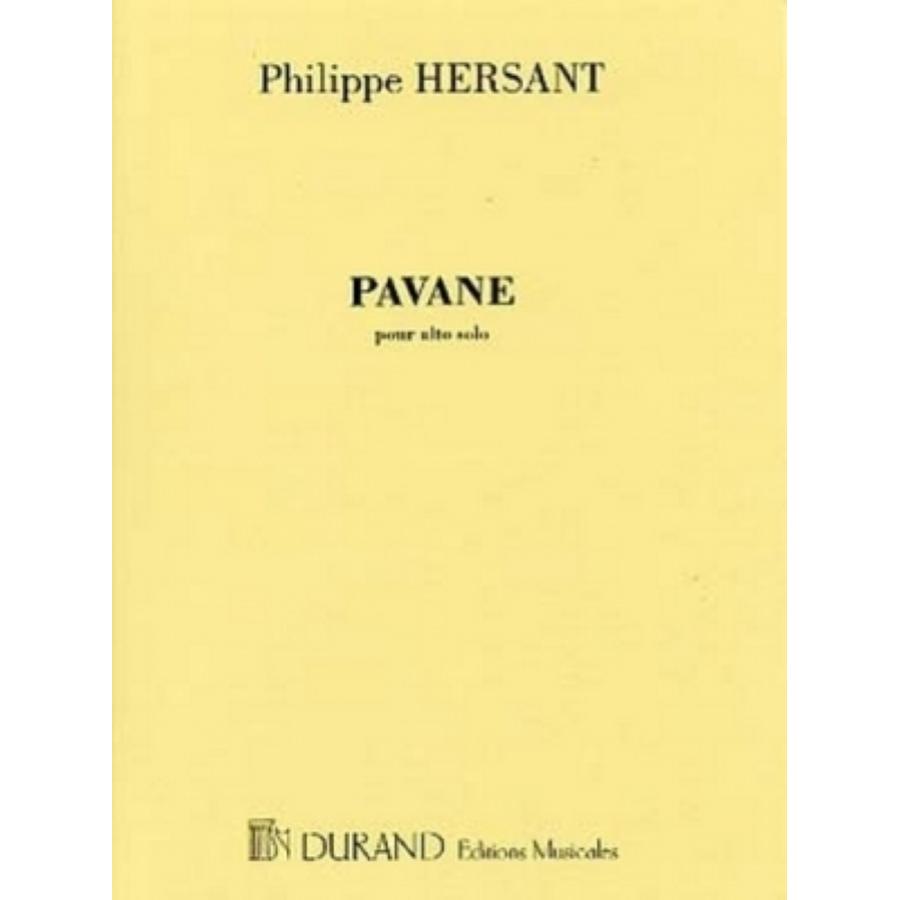 Philippe Hersant Pavane Pour Alto Solo