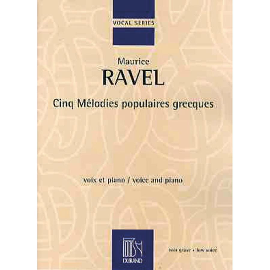 5 Melodies Populaires Grecques Partitura