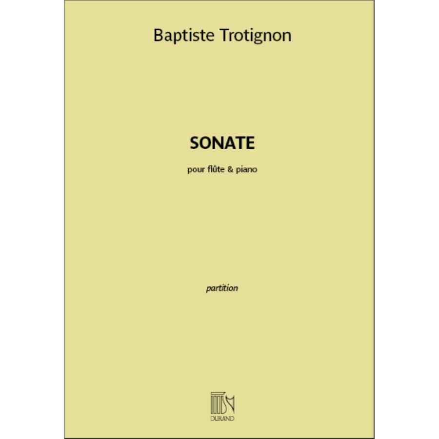 BAPTISTE TROTIGNON Sonate Partitura + Parti