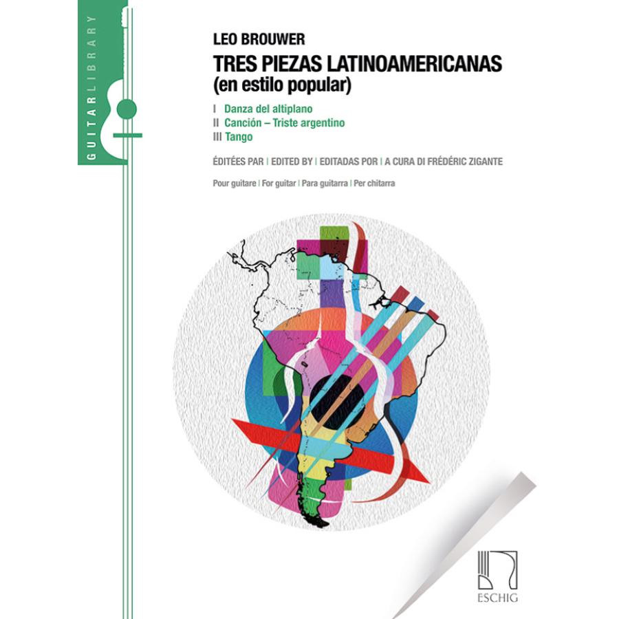 Tres Piezas Latinoamericanas (En Estilo Popular) Libro
