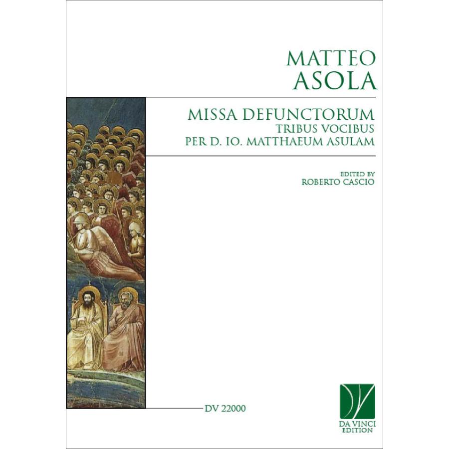 Missa defunctorum tribus vocibus Riduzione per canto e pianoforte