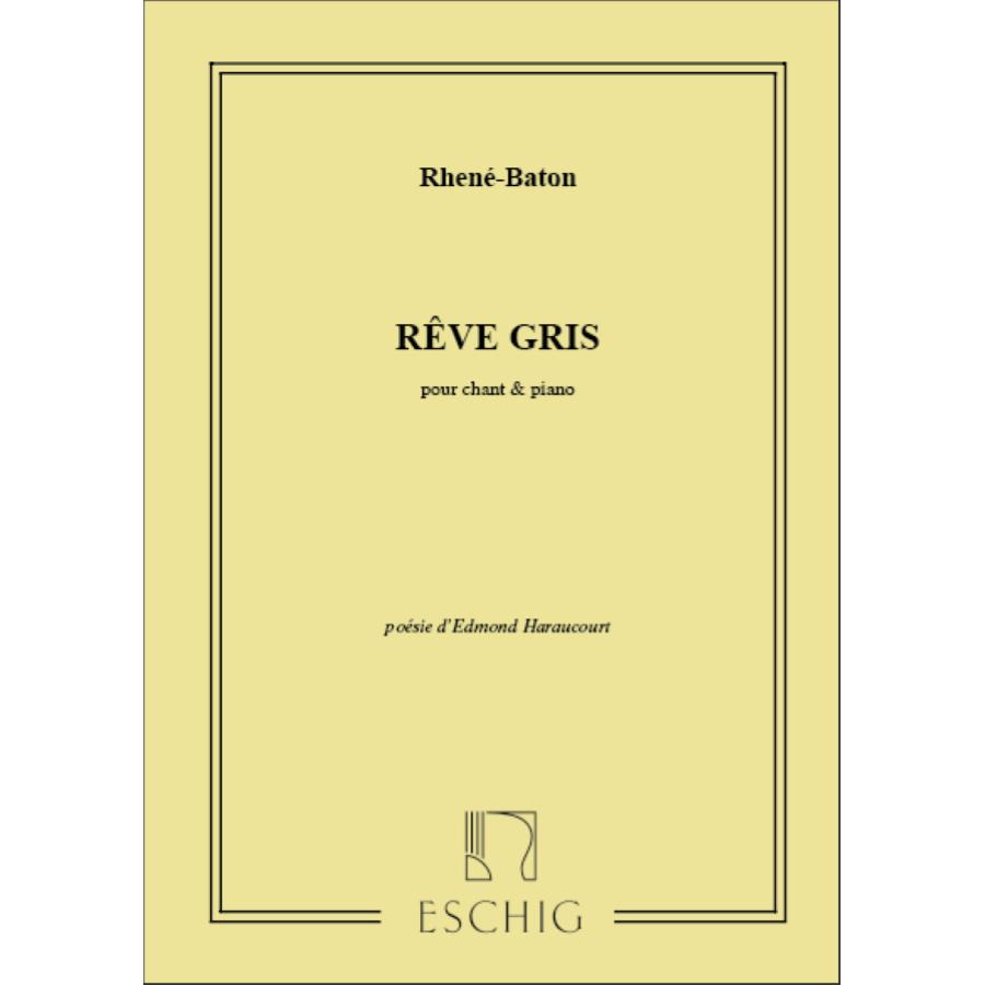 Reve Gris Cht Partitura