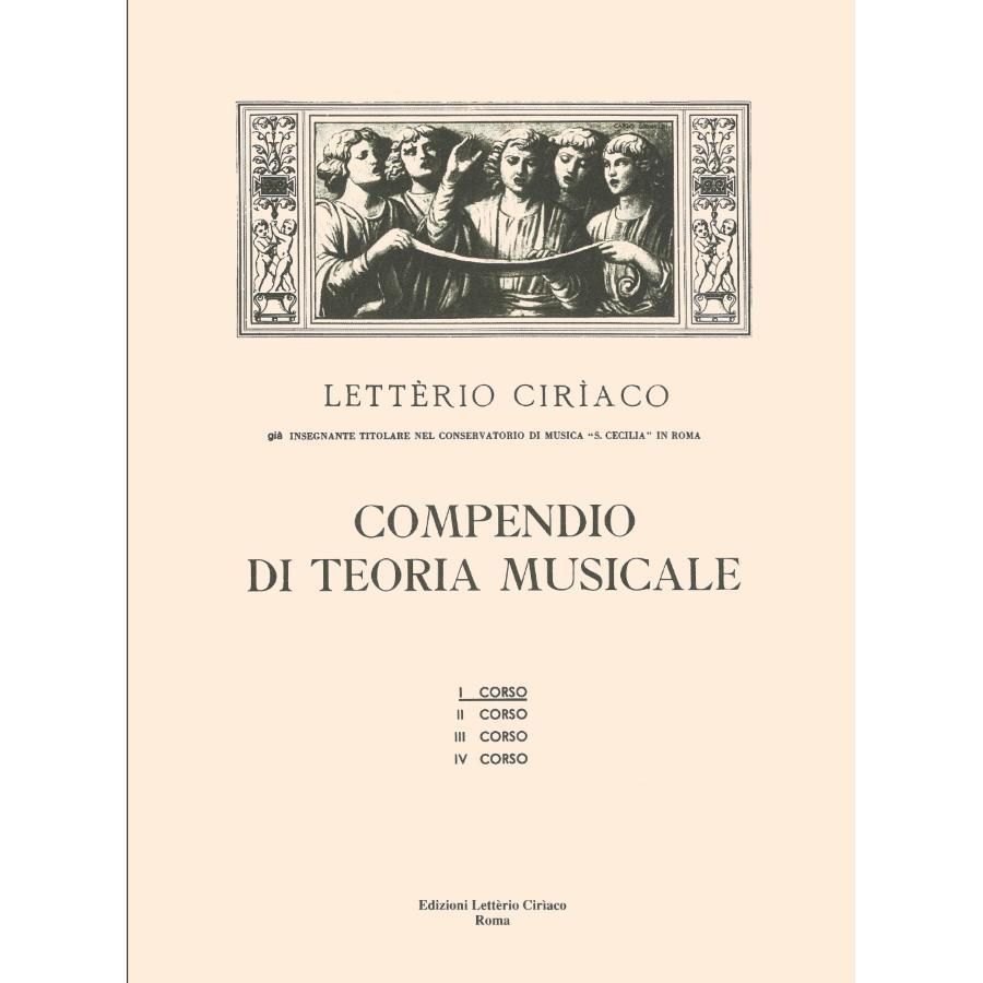 CIRIACO Compendio di Teoria Musicale 1 Corso Libro