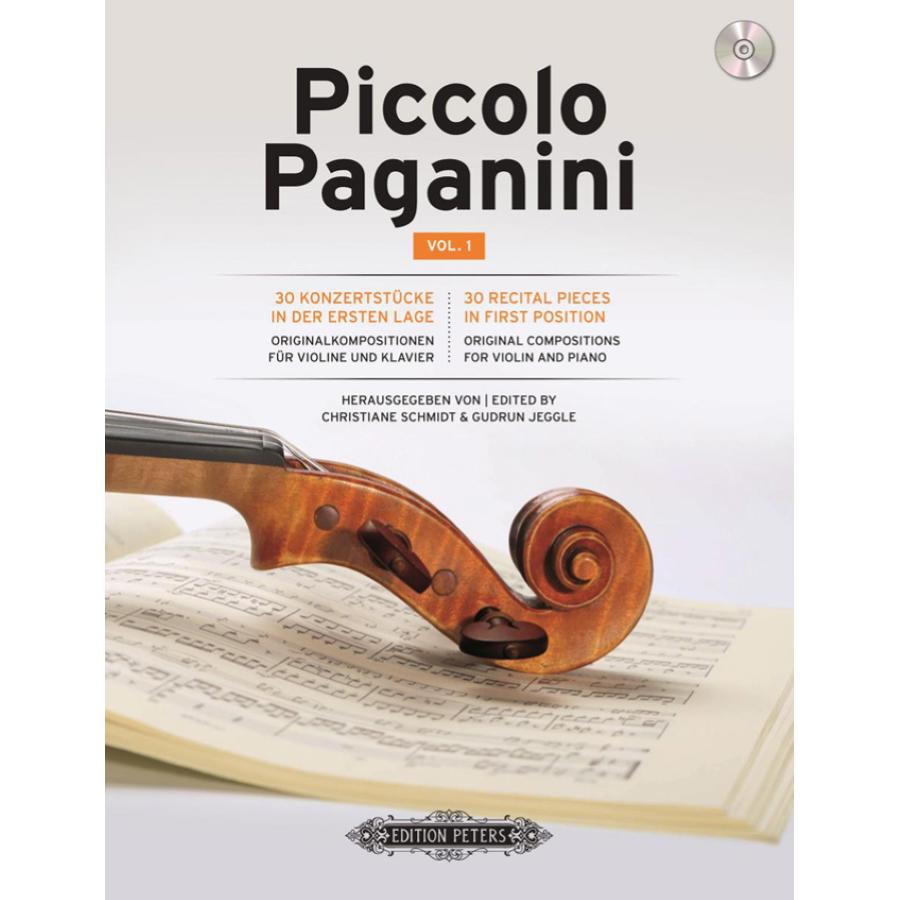 Piccolo Paganini Vol. 1 30 Recital Pieces In First Position Christiane Schmidt Gudrun Jeggle