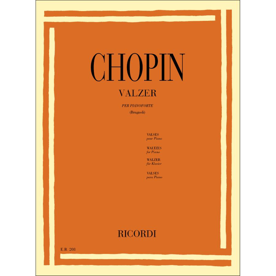 CHOPIN 19 Valzer - Valses - Waltzes - Walzer Libro