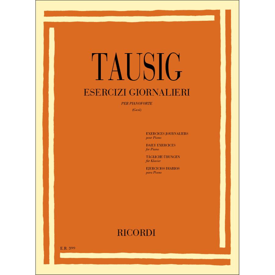 TAUSIG Esercizi Giornalieri Partitura