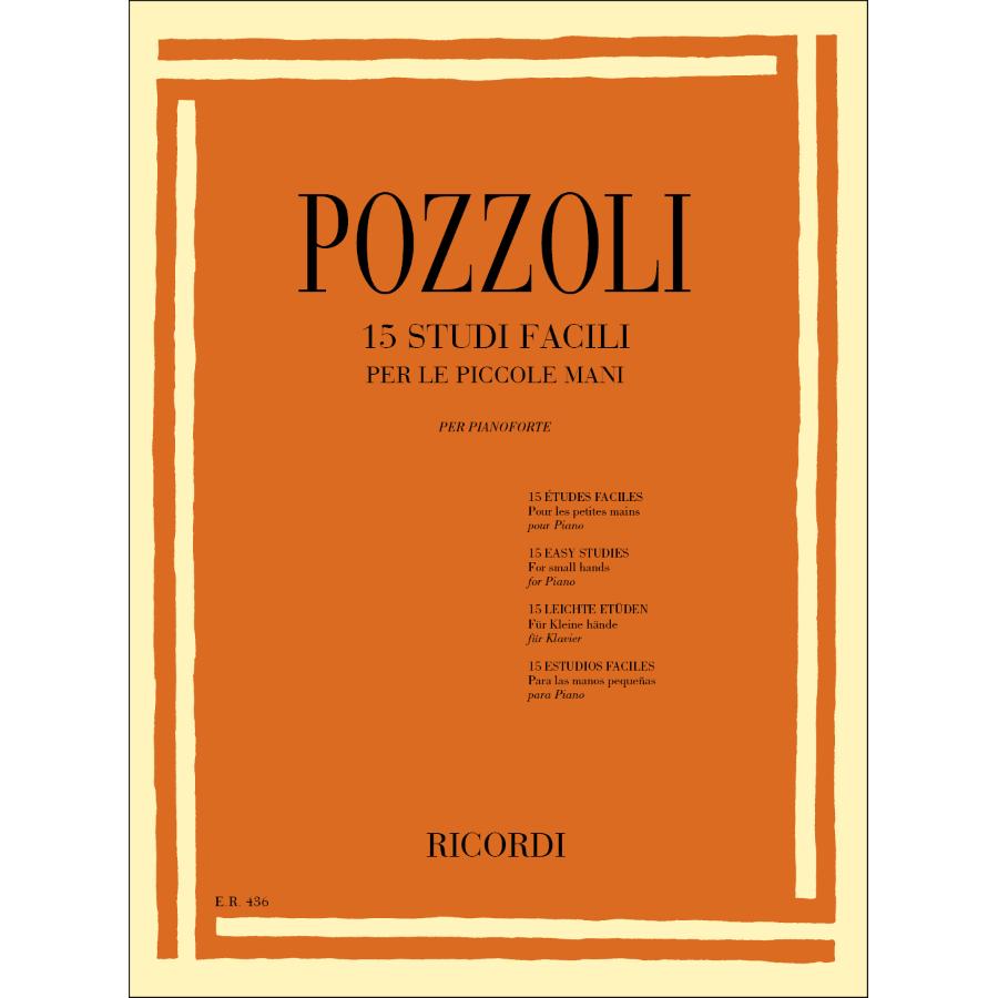 15 Studi facili per le piccole mani Libro