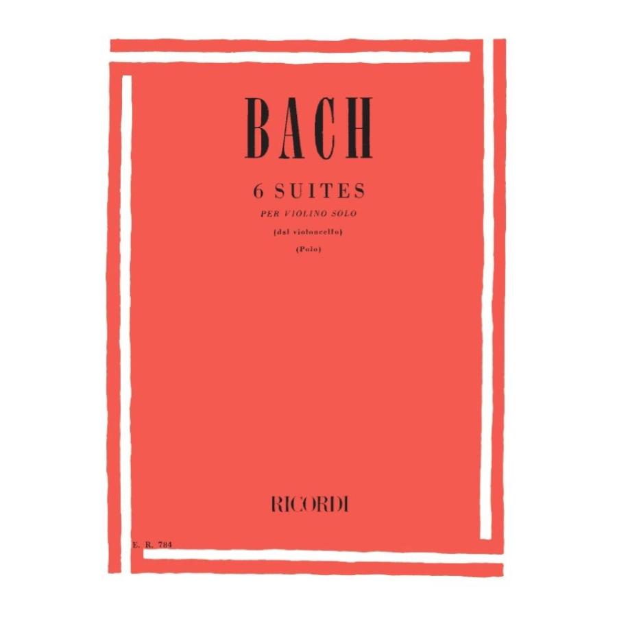 6 Cello Suites - Violin Solo Libro