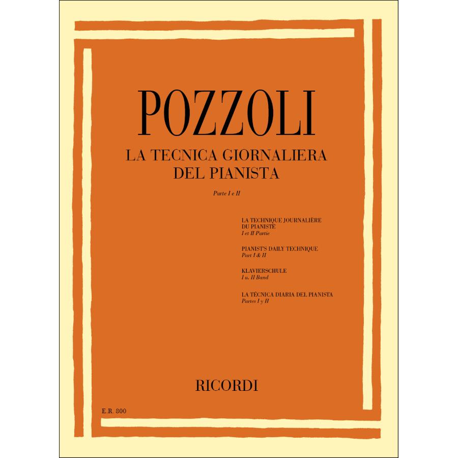 POZZOLI Tecnica Giornaliera Del Pianista Partitura