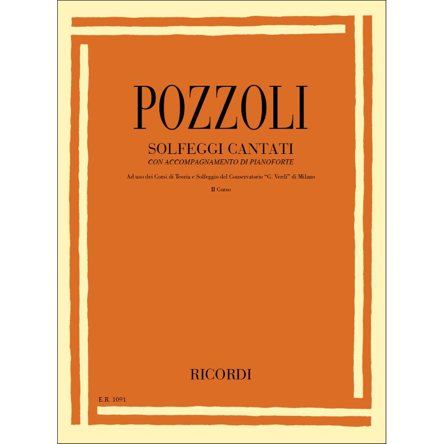 Solfeggi Cantati Con Accompagnamento Di Pianoforte Libro ER1091