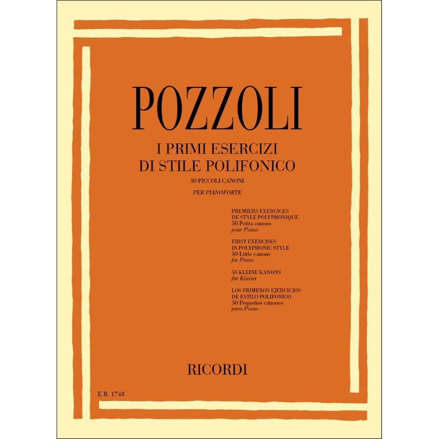 Primi Esercizi Di Stile Polifonico Partitura