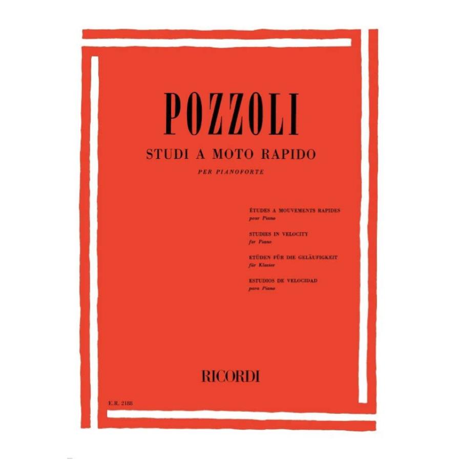 Studi A Moto Rapido per pianoforte Libro