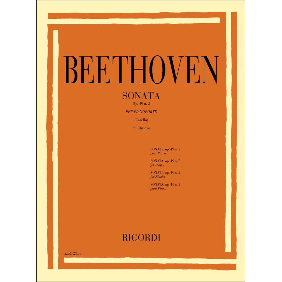 Sonata Op. 49 N. 2 Partitura