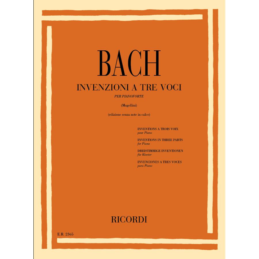 Invenzioni A 3 Voci Partitura