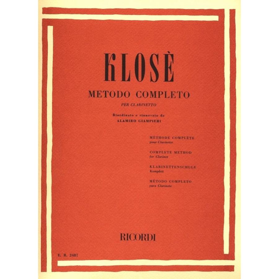 Metodo Completo Per Clarinetto Partitura