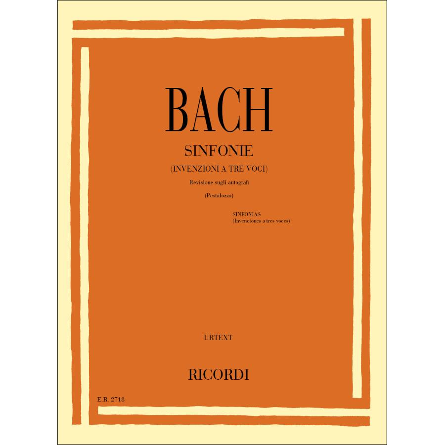 Sinfonie (Invenzioni A Tre Voci) Libro
