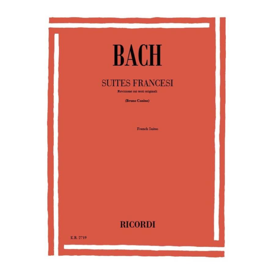 6 Suites Francesi Bwv 812 - 817 Per Pianoforte Partitura