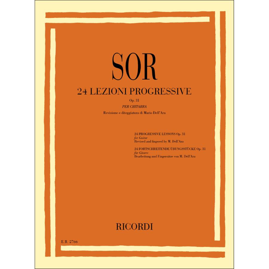 24 Lezioni Progressive Op. 31 Partitura