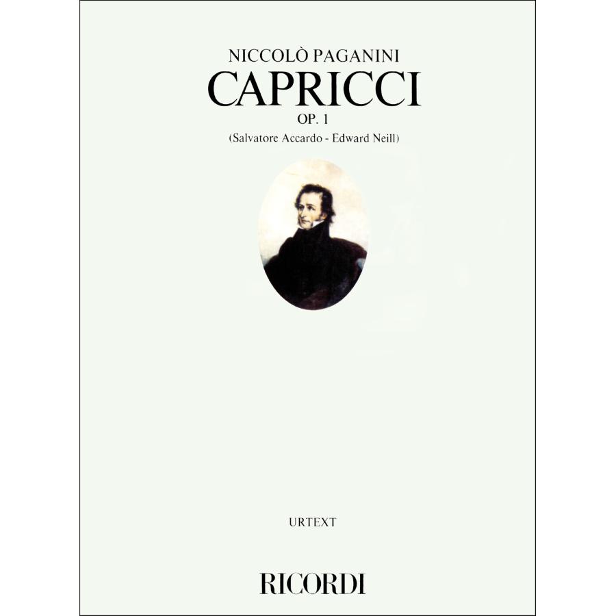 24 Capricci Opus 1 Libro