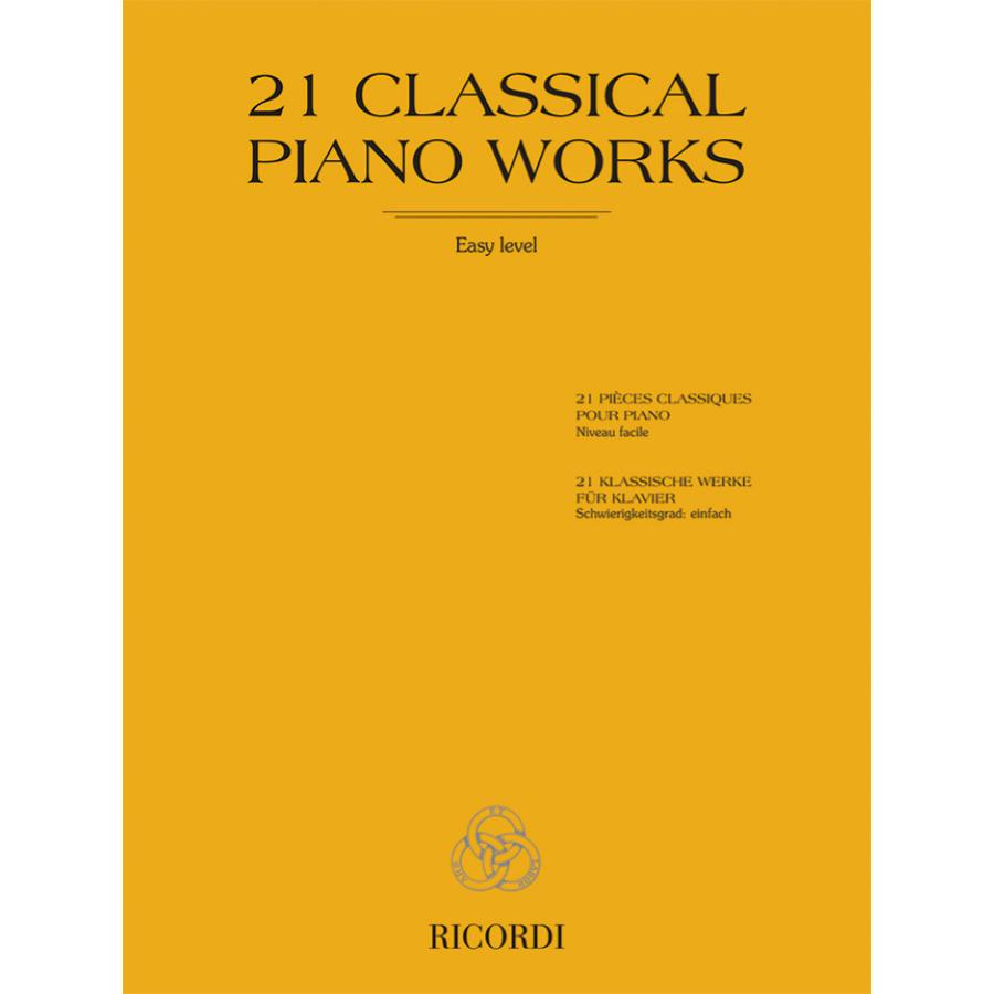 21 Classical Piano Works Libro
