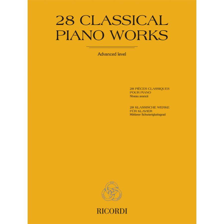 28 Classical Piano Works Libro