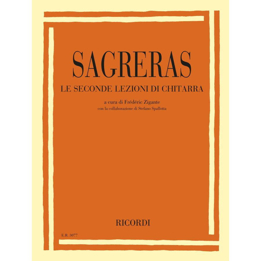 SAGRERAS Le seconde lezioni di chitarra Libro