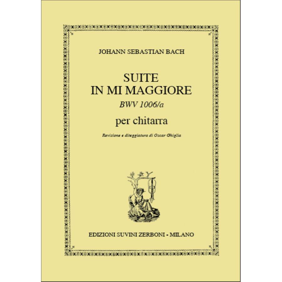 Suite in Mi Maggiore Bwv 1006A Partitura