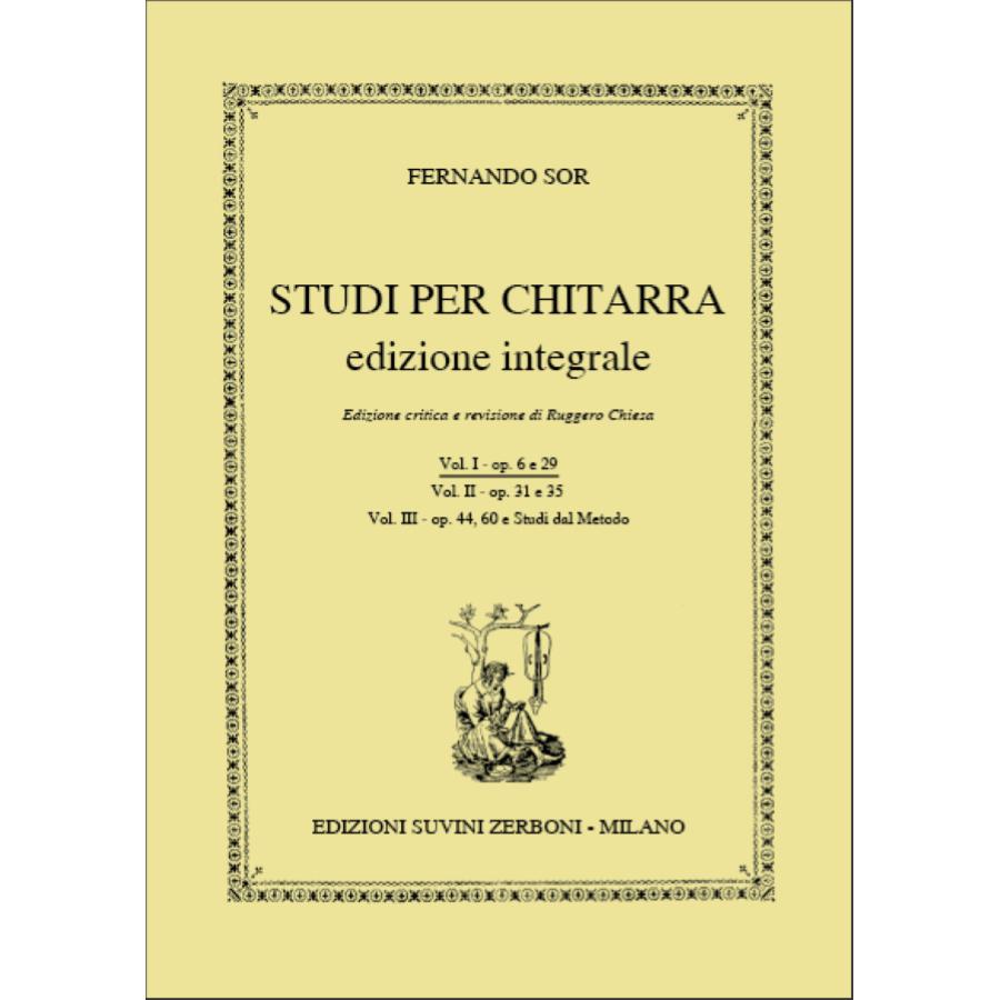 Studi Per Chitarra Vol. 1 Partitura