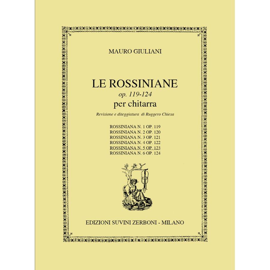 Rossiniana N. 5 Sc 123 Per Chitarra (15) Partitura