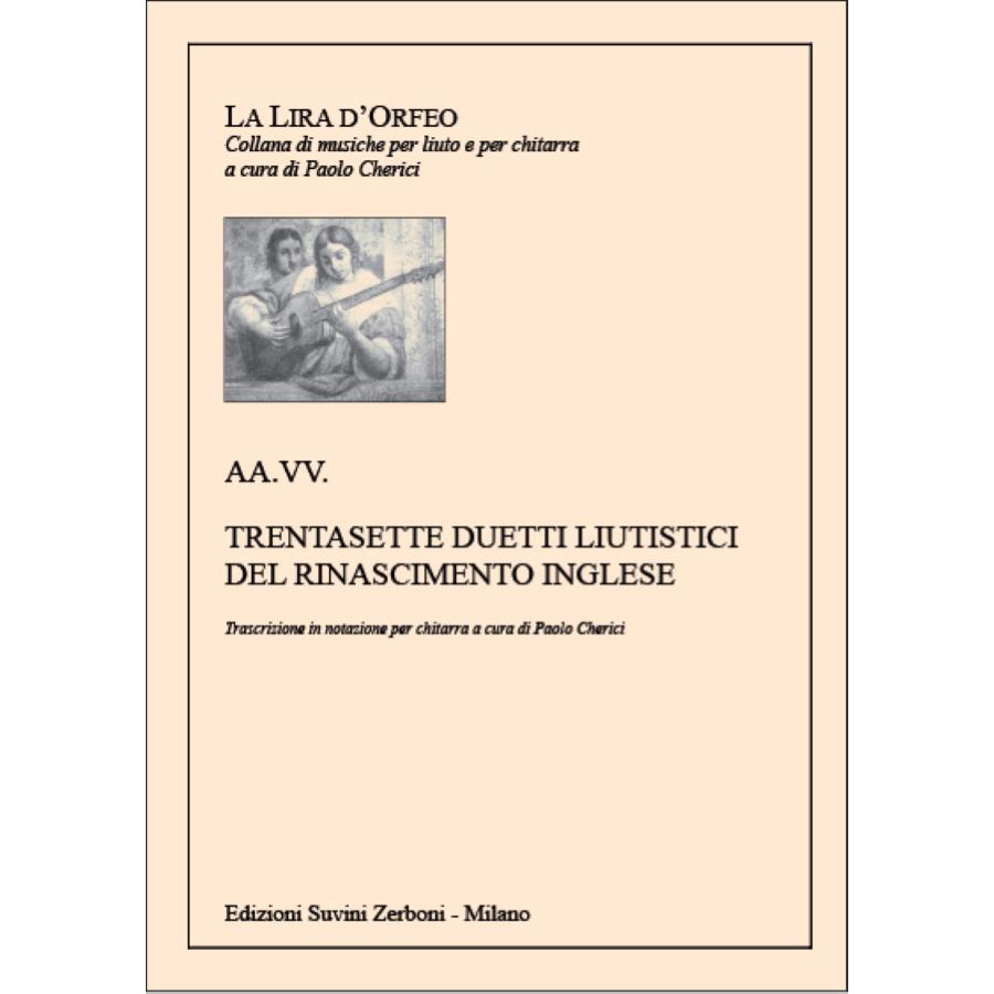 CHERICI 37 Duetti Liutistici del Rinascimento Inglese Libro