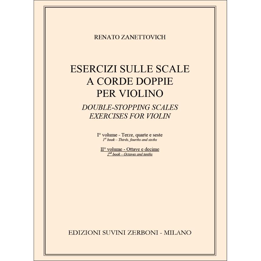 Esercizi Sulle Scale A Corde Doppie Per Violino Partitura