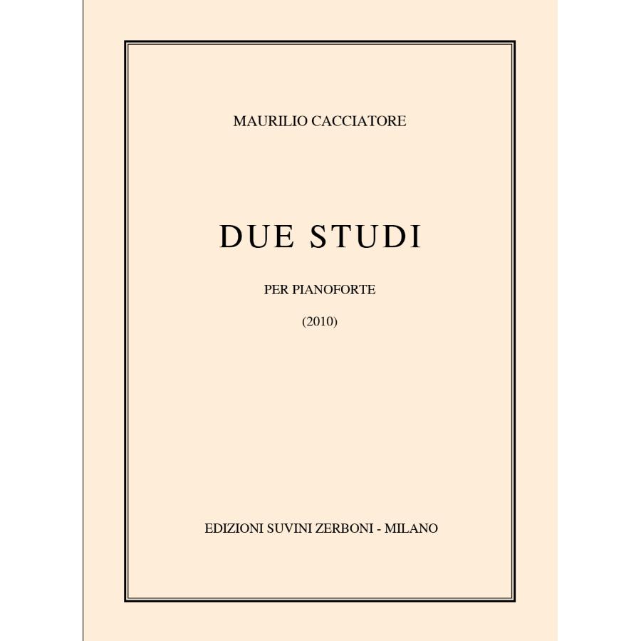 Due Studi (2010) Per Pianoforte (8) Partitura