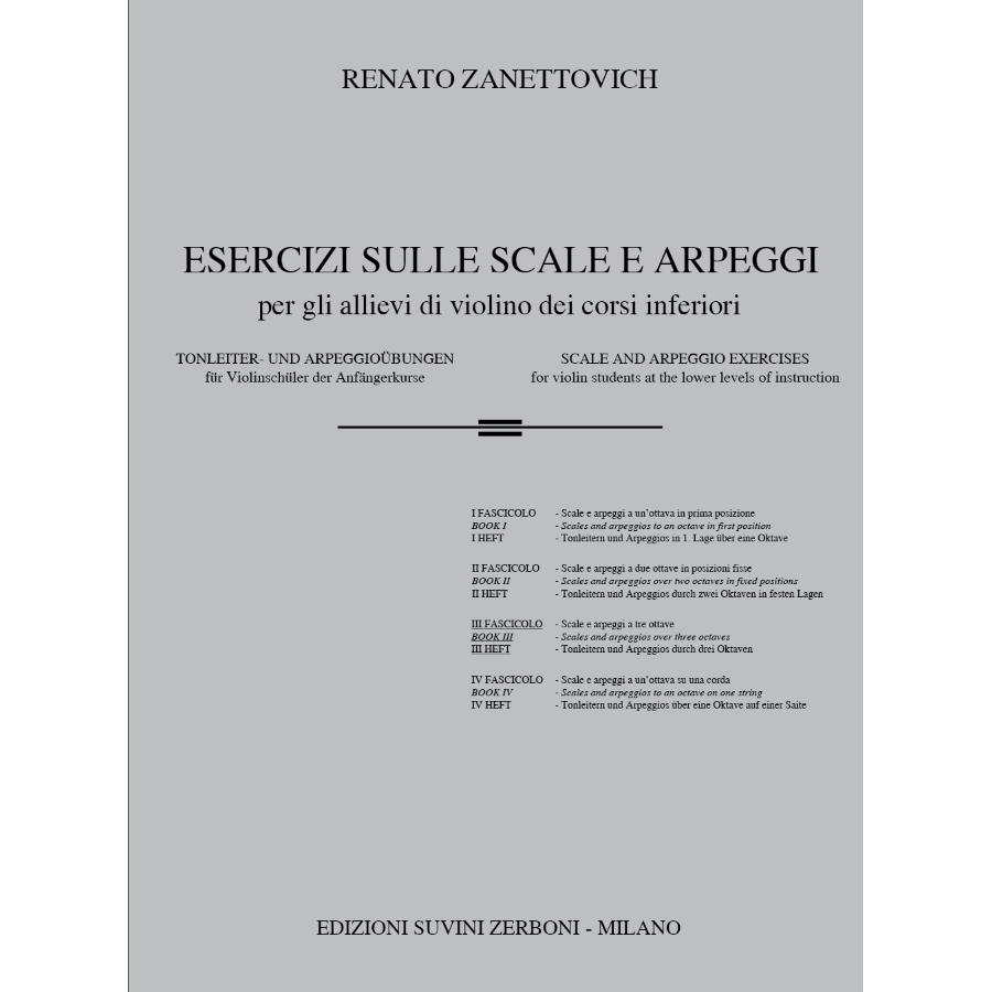 Esercizi Sulle Scale E Arpeggi Vol. 3 Partitura