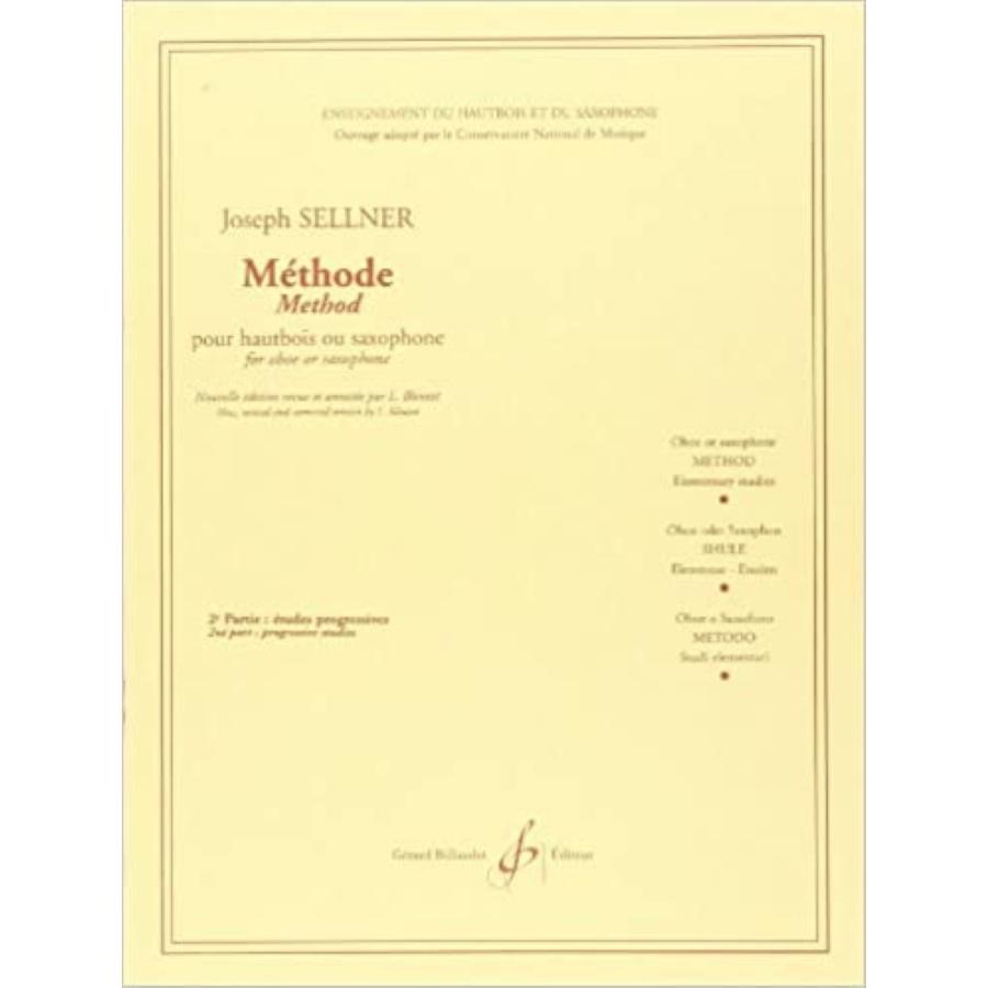 Joseph Sellner Methode Volume 2 - Etudes Progressives