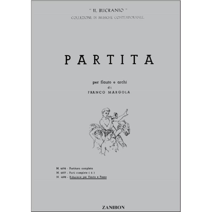 Franco Margola Partita Flauto E Pianoforte
