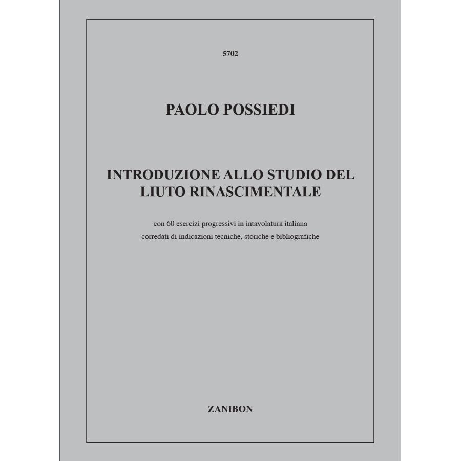 Introduzione Allo Studio Del Liuto Rinascimentale Partitura