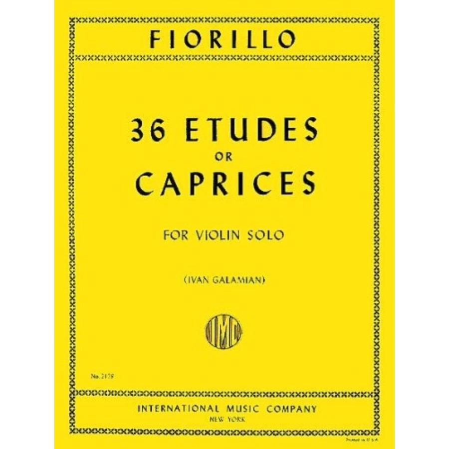 36 Études or Caprices Libro