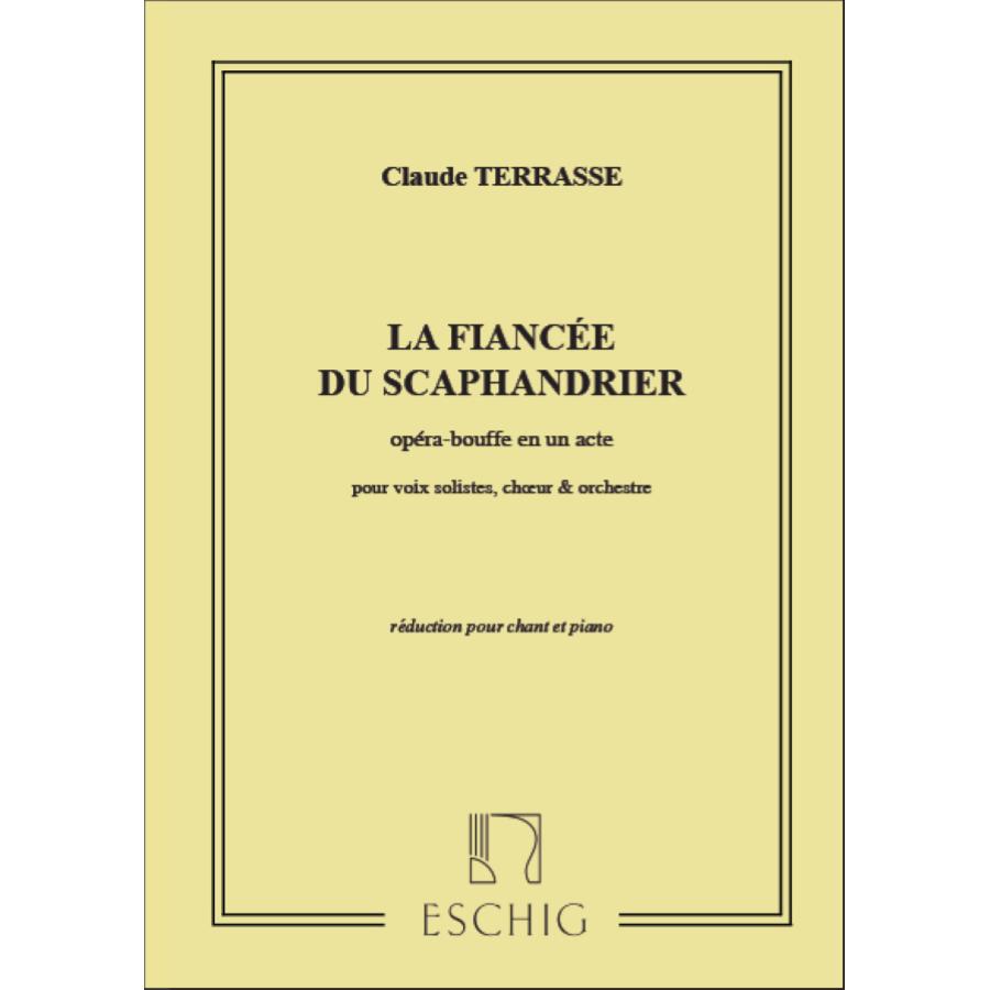 La Fiancee Du Scaphandrier. Partitura