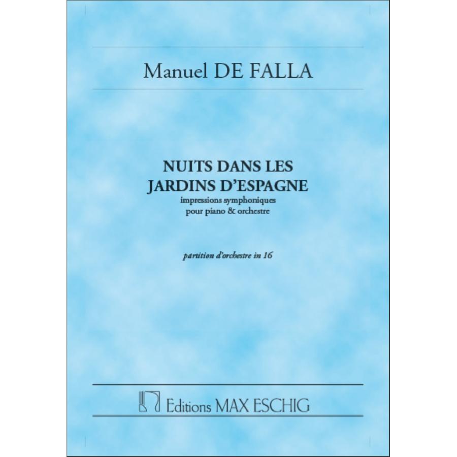 Manuel De Falla Nuits Jardins.. Poche