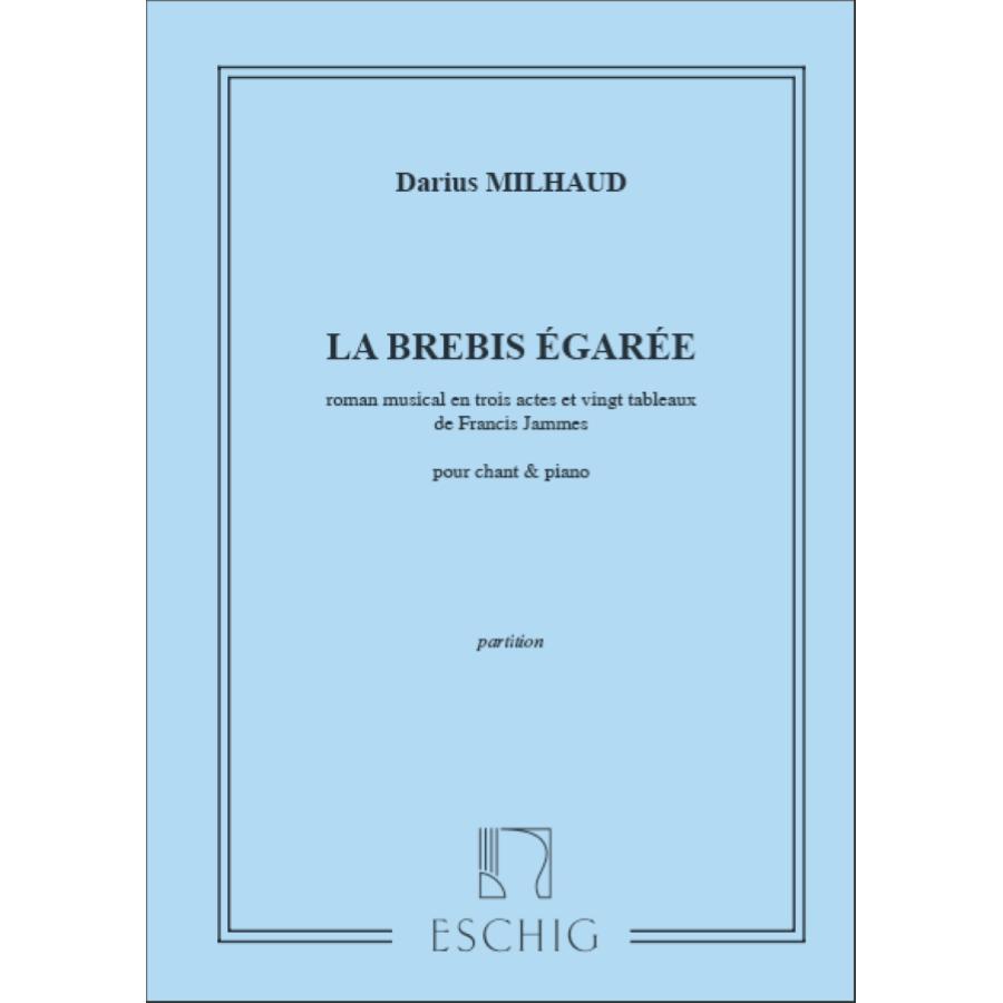 La Brebis Egaree Cht-Piano Partitura