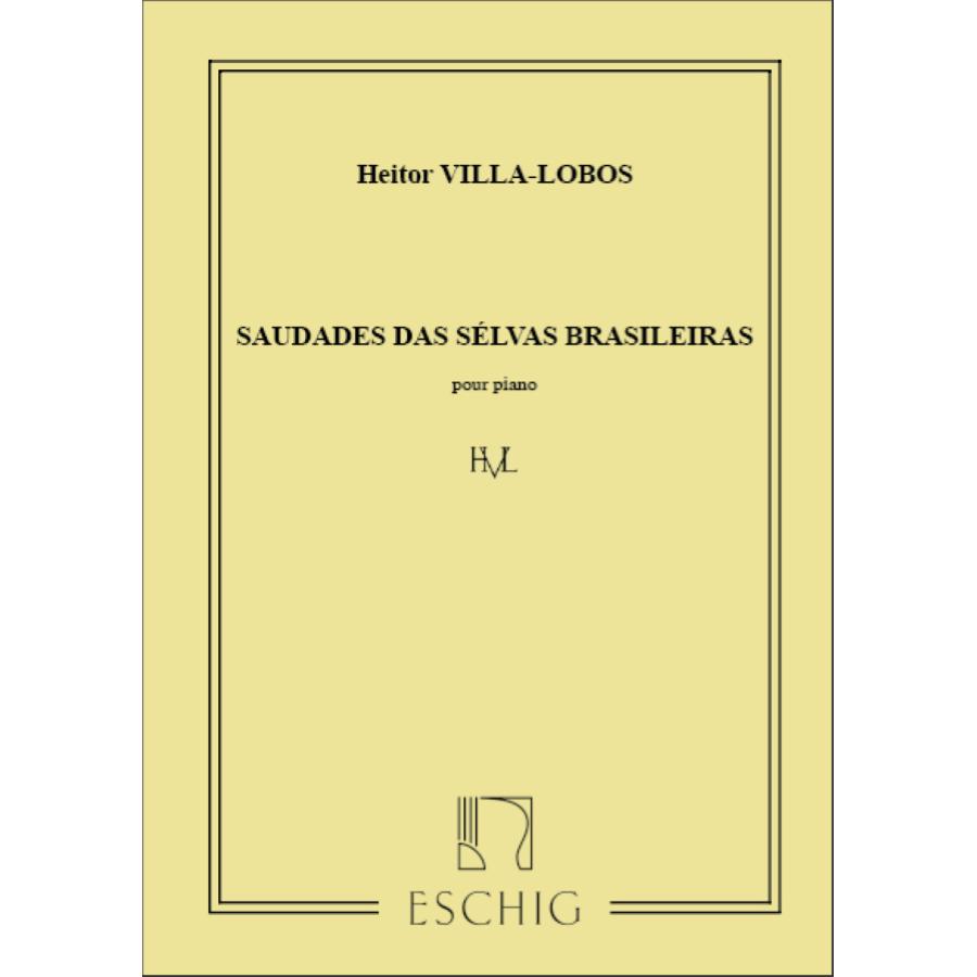 Villa-Lobos Saudades Selvas Piano Partitura