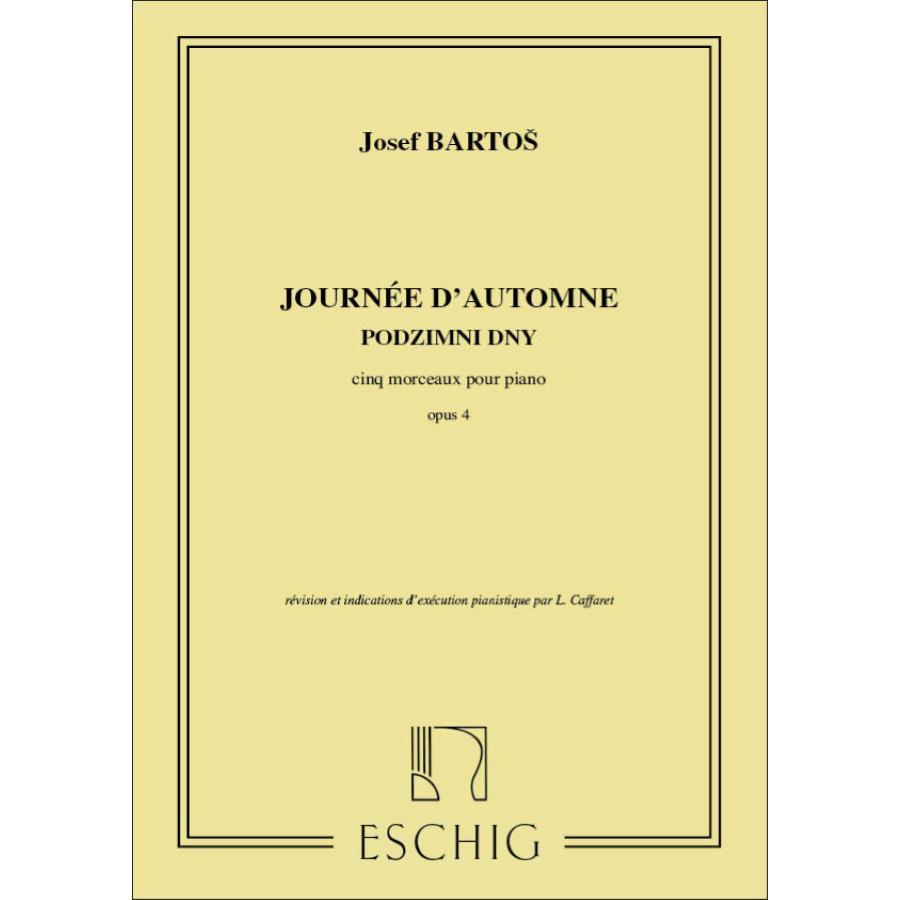 Journee D'Automne (Podzimni Dny) (1925) Partitura