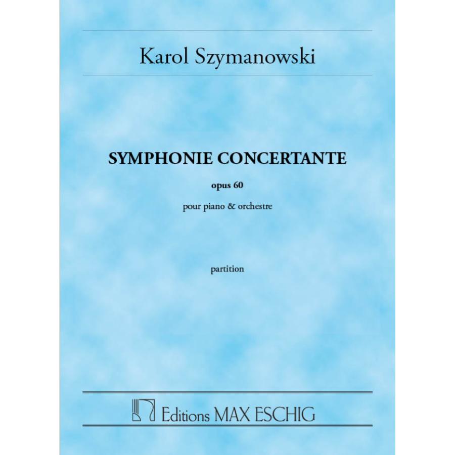 Karol Szymanowski Symph. Conc. Poche