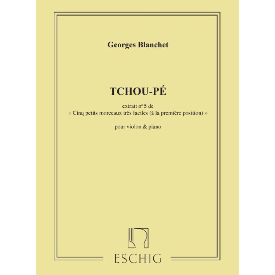 Émile-Robert Blanchet Tchou-Pe Violon-Piano