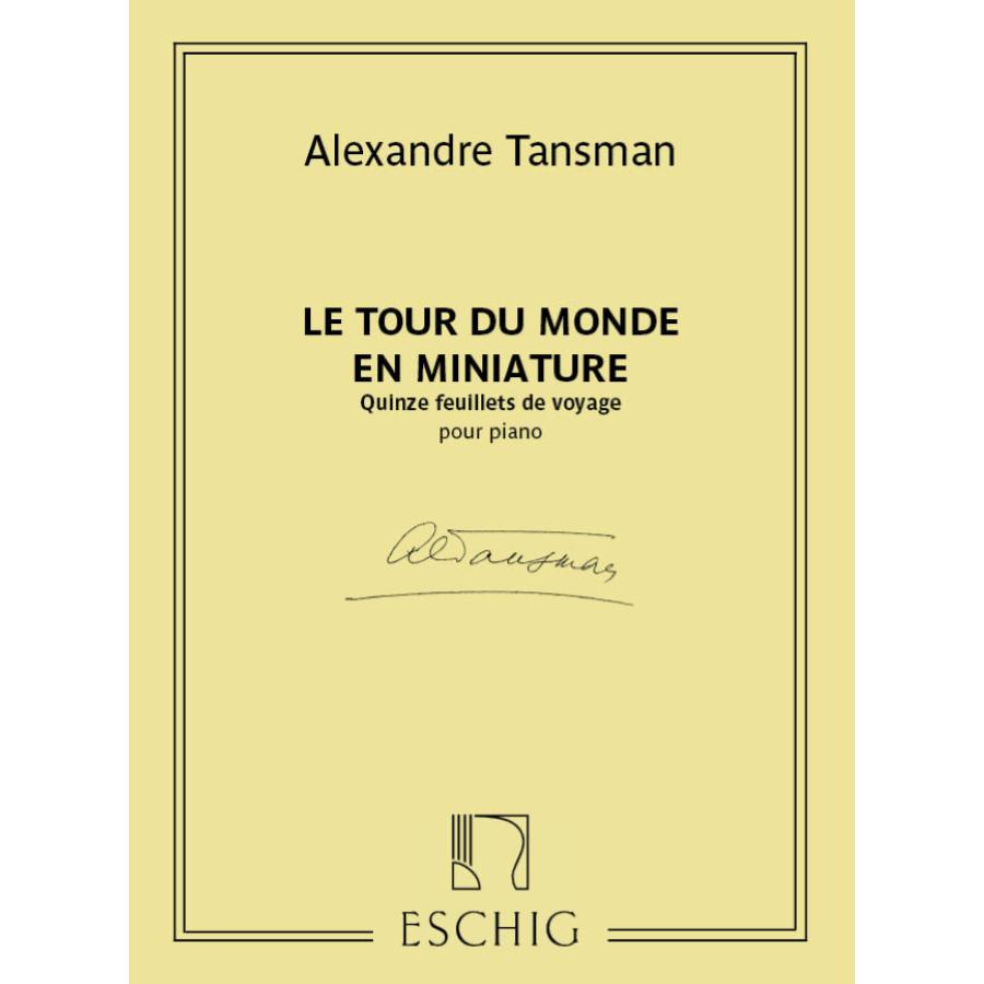 Tour Du Monde Piano Partitura