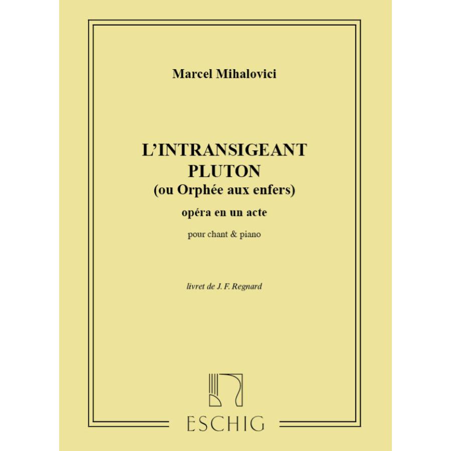 Intransigeant Pluton Partitura